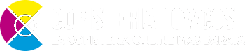 logo letras blancas