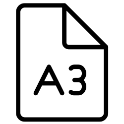 A3 (420 x 297 mm)