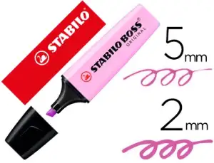 Rotulador stabilo boss  Pastel 70/155