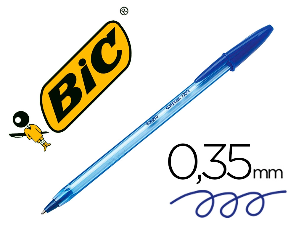 bic soft azul