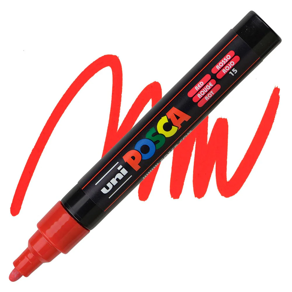 posca rojo
