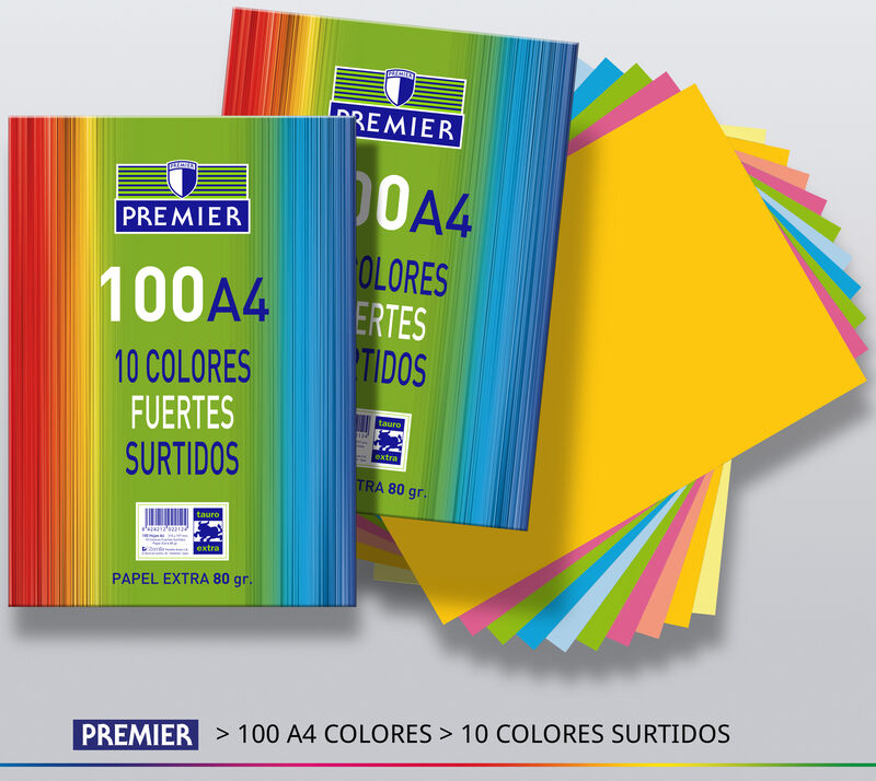 papel de colores